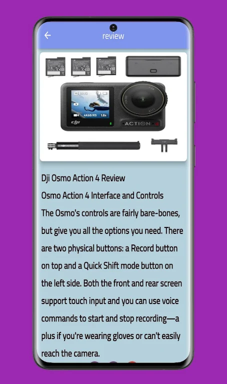 Dji Osmo Action 4 Guide screenshot 3