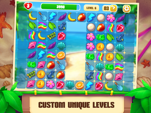 Onet Paradise: connect 2 or pair matching game screenshot 1