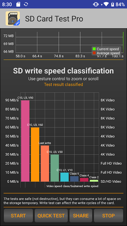 SD Card Test Pro Mod screenshot 3