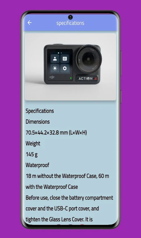 Dji Osmo Action 4 Guide screenshot 2