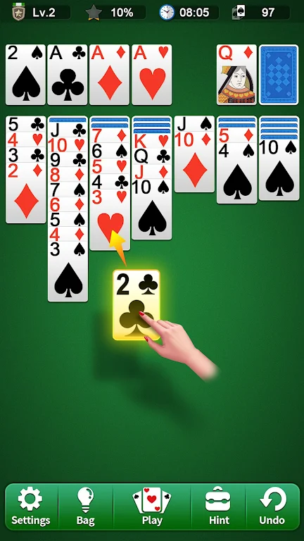 Classic Solitaire screenshot 1