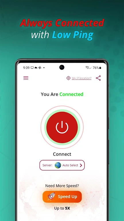 Fast and Free VPN : فیلتر شکن پرسرعت قوی : OX VPN screenshot 3