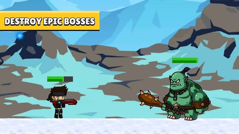 Alien Hunter: 2D Shooting Game screenshot 3