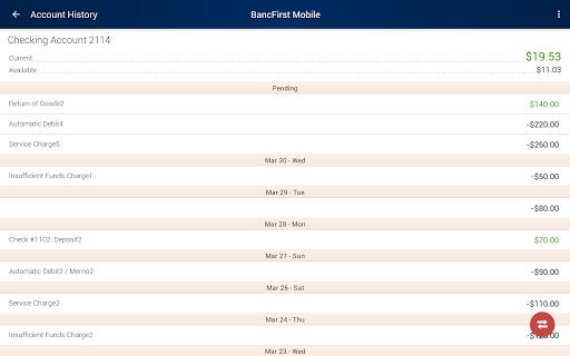 BancFirst Mobile Banking screenshot 3