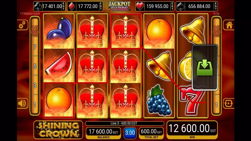 Shining Crown Slot screenshot 2