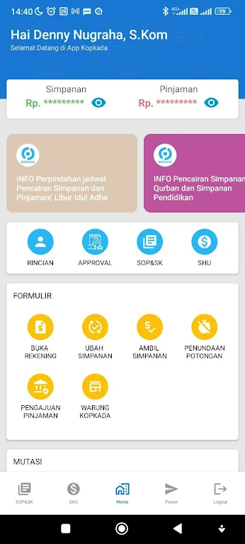 Kopkada Mobile screenshot 1