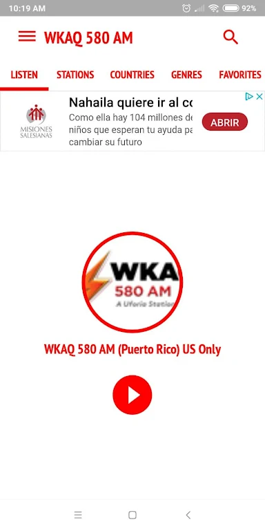 WKAQ 580 AM Puerto Rico screenshot 4