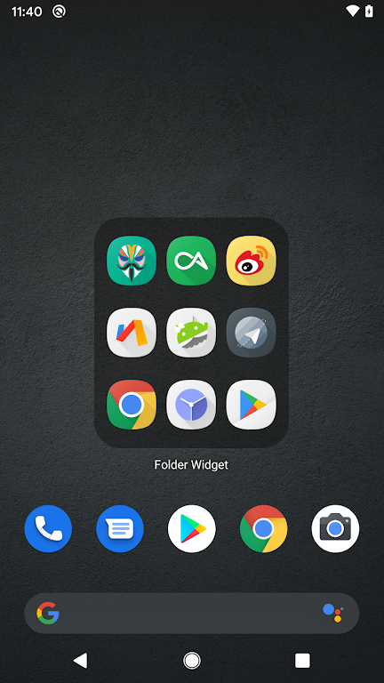 Folder Widget Mod screenshot 1