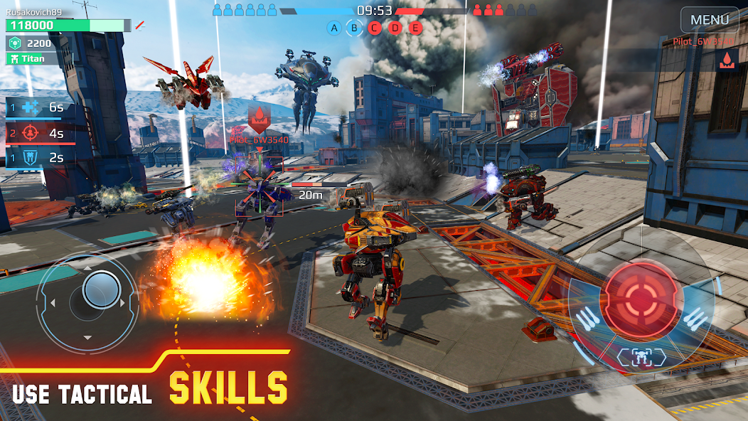 War Robots Multiplayer Battles Mod screenshot 3