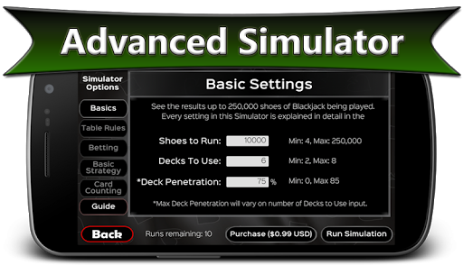 Blackjack All-In-One Trainer screenshot 3