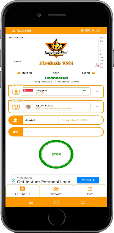 Firehub VPN screenshot 2