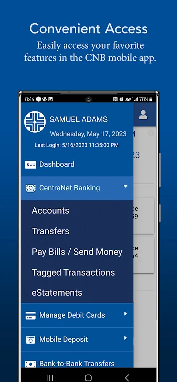 Central National Bank  Mobile screenshot 2