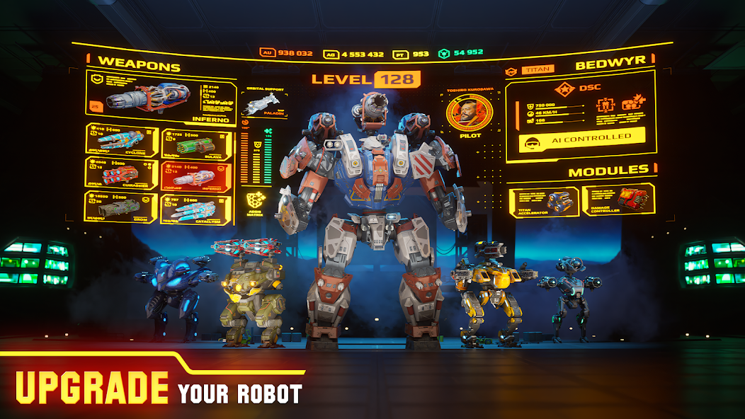 War Robots Multiplayer Battles Mod screenshot 4