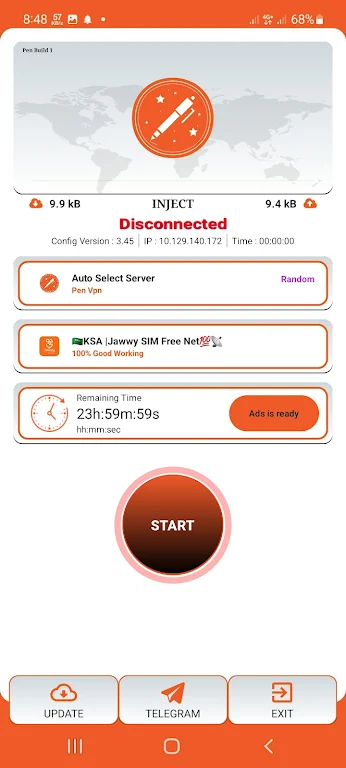 Pen Vpn screenshot 1