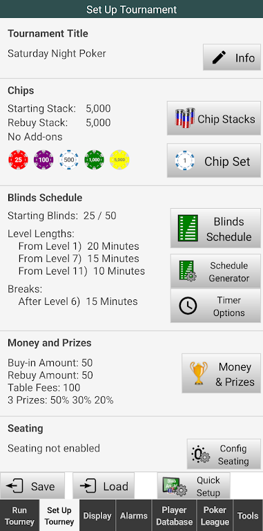 Blinds Are Up! Poker Timer screenshot 3