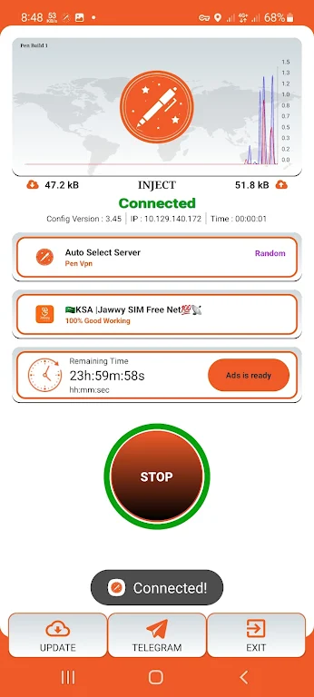 Pen Vpn screenshot 4