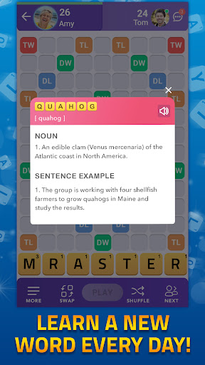 Word Wars - Online word scramble board games screenshot 1