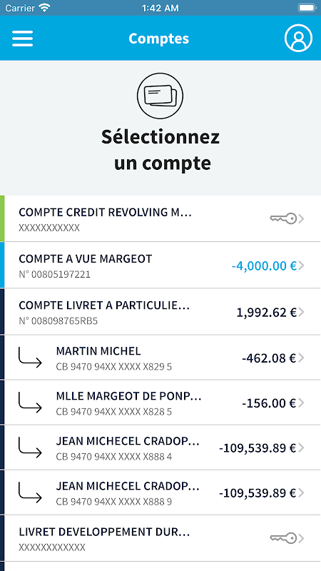 L'appli mobile MyBC screenshot 2