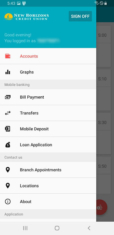 NEWHCU Mobile Banking screenshot 2