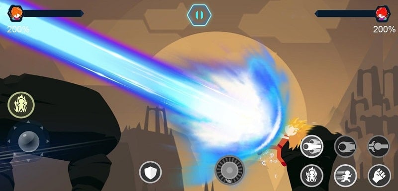 Super Stickman Fighter screenshot 2