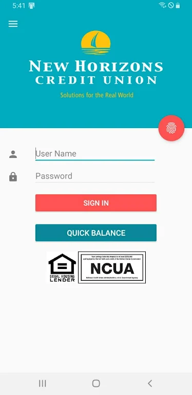 NEWHCU Mobile Banking screenshot 1