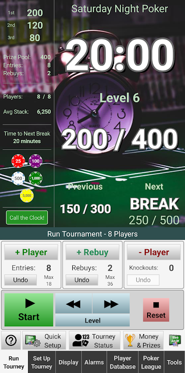 Blinds Are Up! Poker Timer screenshot 2