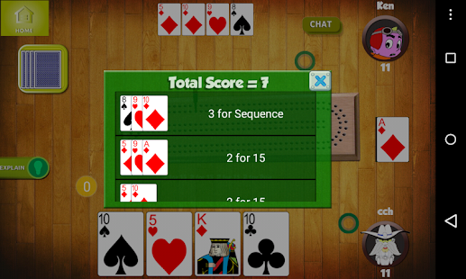 Cribbage HD screenshot 2