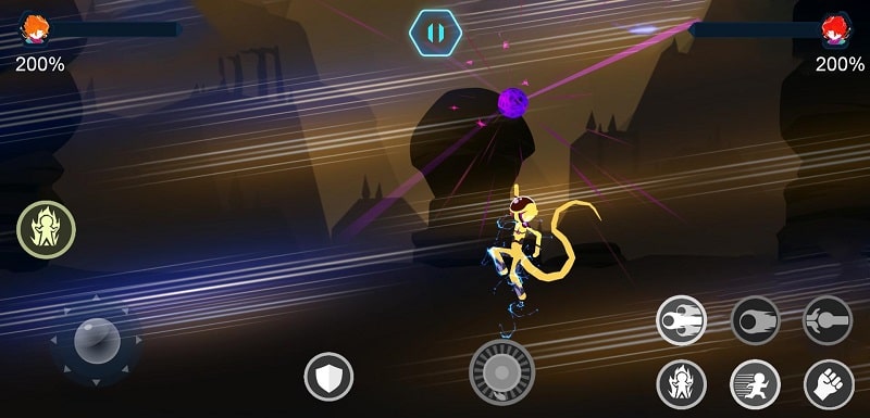 Super Stickman Fighter screenshot 1