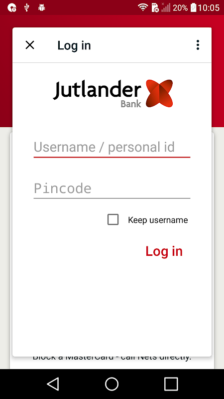 Jutlander Bank screenshot 1