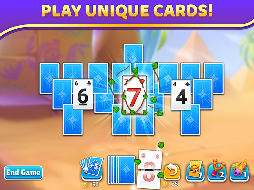 Puzzle Solitaire: Tripeaks Adventure screenshot 1