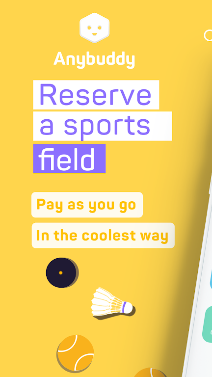 Anybuddy: book a sports field screenshot 1