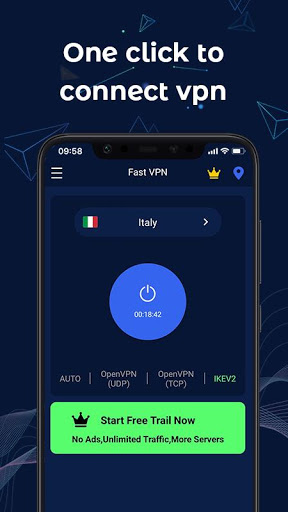 FastVPN - Superfast And Secure VPN For Android! screenshot 1