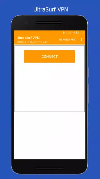 Ultra Surf VPN Handler : Free & Unlimited screenshot 1