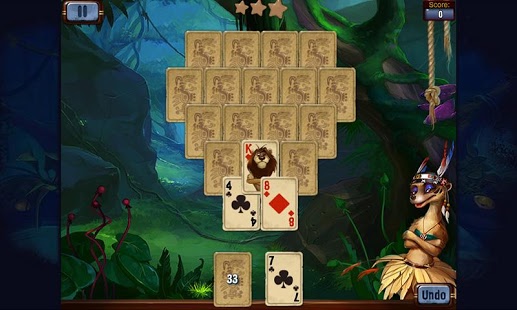 Rainforest Solitaire Free screenshot 2