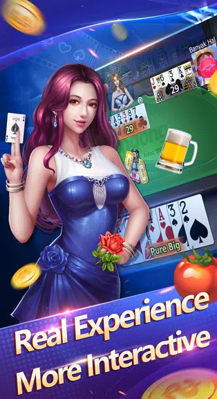 Samgong samyong sakong- online poker games screenshot 2