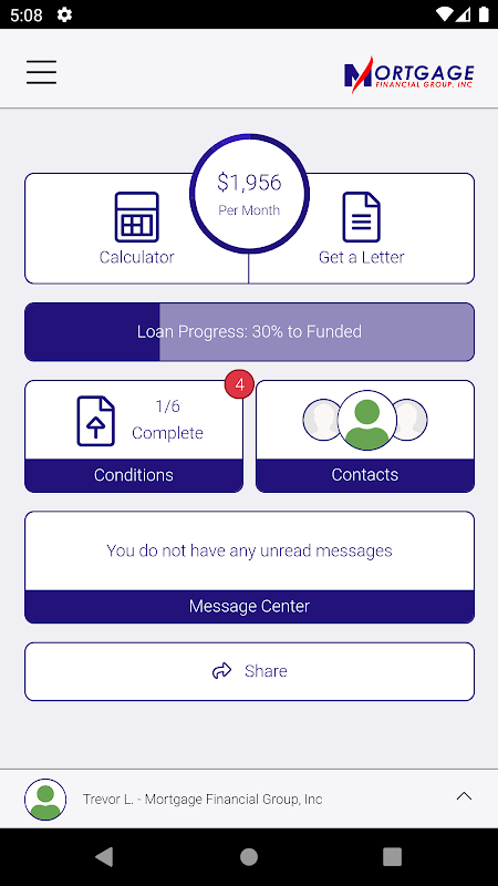 Mortgage Financial Group screenshot 1