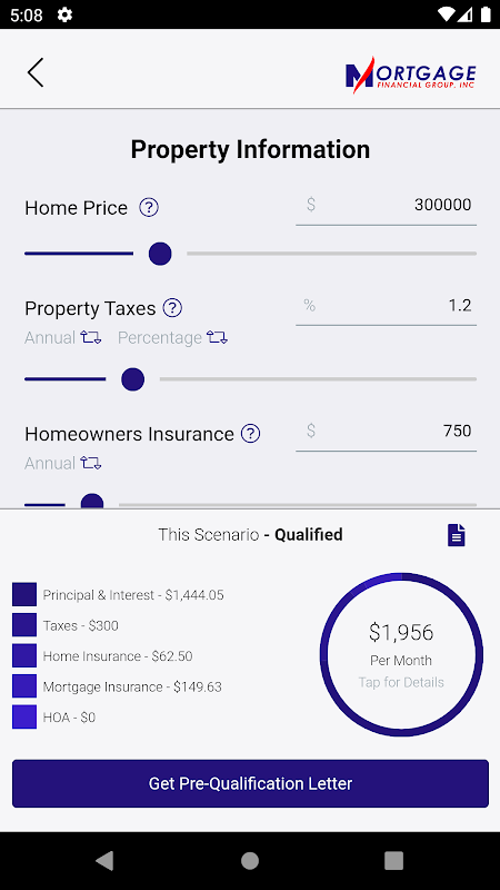 Mortgage Financial Group screenshot 2