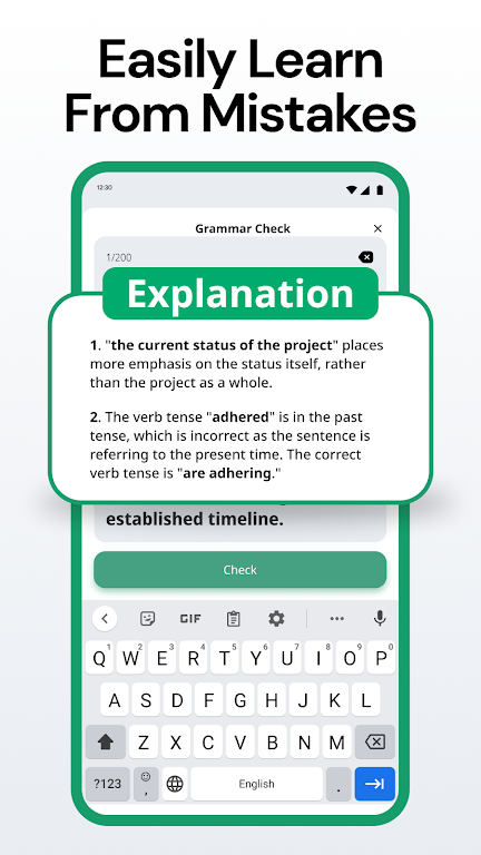 Grammar Check by AI Writing Mod screenshot 3