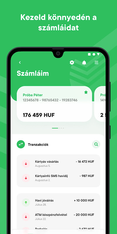 Sberbank mobile bank screenshot 2