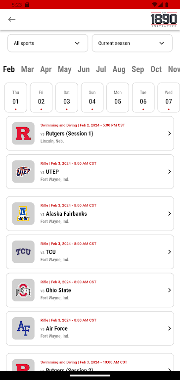 Nebraska Huskers screenshot 3