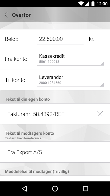 Mobilbank Erhverv screenshot 3