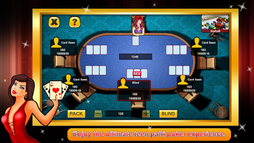 Teen Patti poker offline screenshot 3