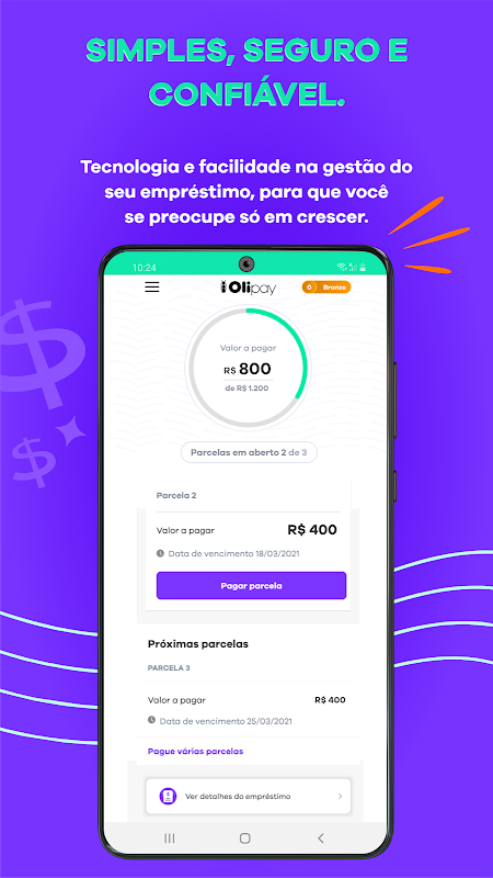 Olipay - Cash in minutes screenshot 1