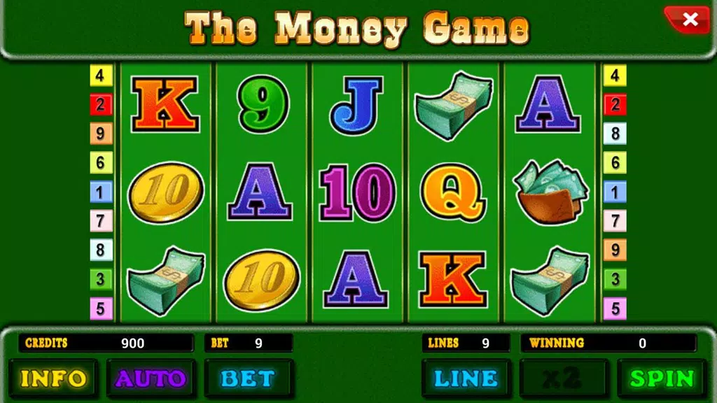 The Money Game slot screenshot 1