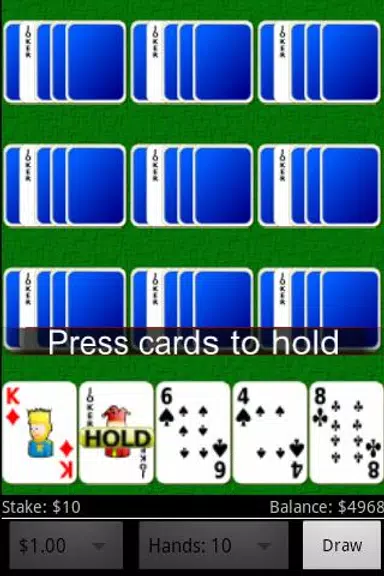 Joker Wild Video Poker screenshot 2