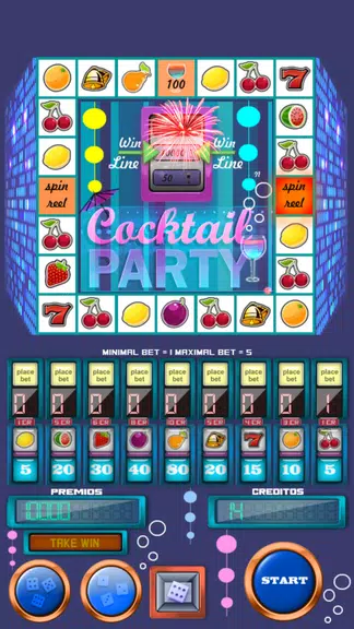 slot machine cocktail party screenshot 1