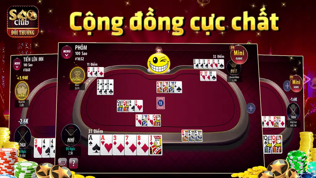 Sao Club - Danh bai doi thuong-Game bai doi thuong screenshot 2