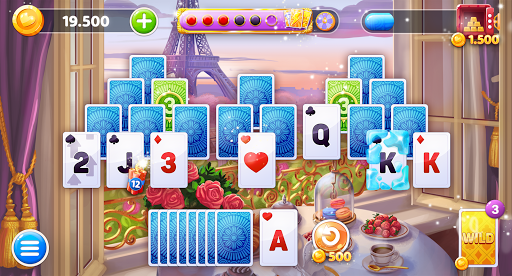 Solitaire Voyage Tripeaks Card screenshot 1