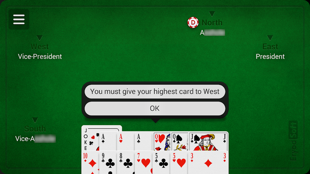 President - Card Game - Free screenshot 3