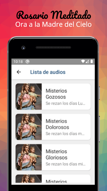 Santo Rosario Catolico: Audio screenshot 3